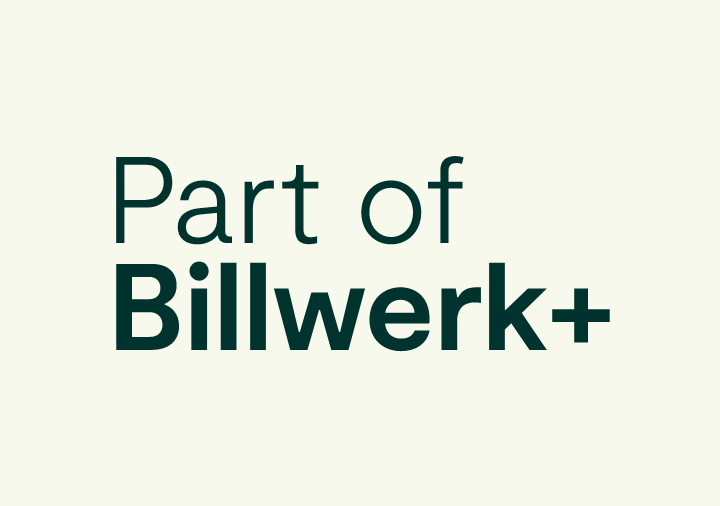 Logo-Zusatz "Part of Billwerk+"